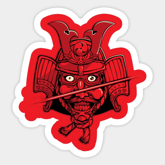 Dead Samurai Sticker by dracoimagem